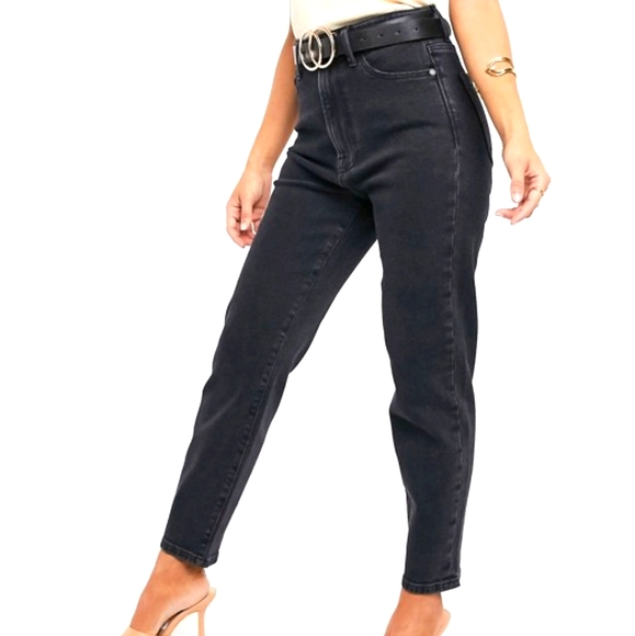 Stradivarius Petite Slim Mom Jeans With 